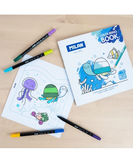Krāsojamā grāmatiņa MILAN Blue Odyssey