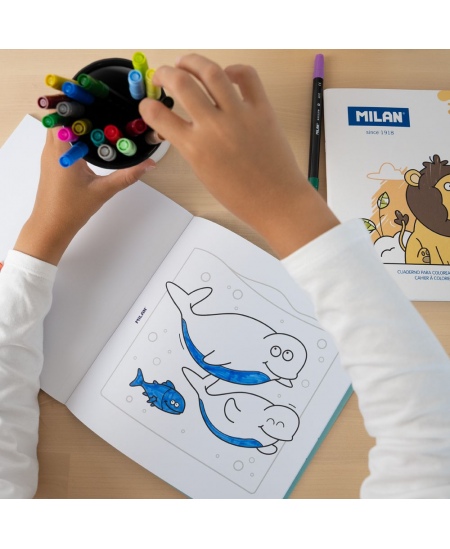 Krāsojamā grāmatiņa MILAN Blue Odyssey