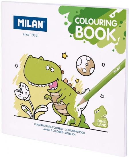 Krāsojamā grāmatiņa MILAN Dino Land