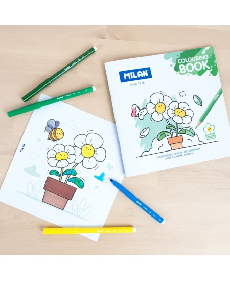 Krāsojamā grāmatiņa MILAN Green & Grow