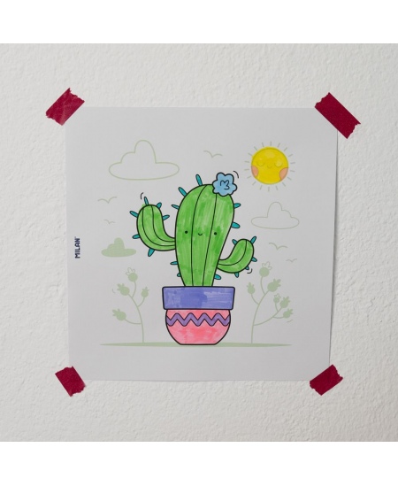 Krāsojamā grāmatiņa MILAN Green & Grow