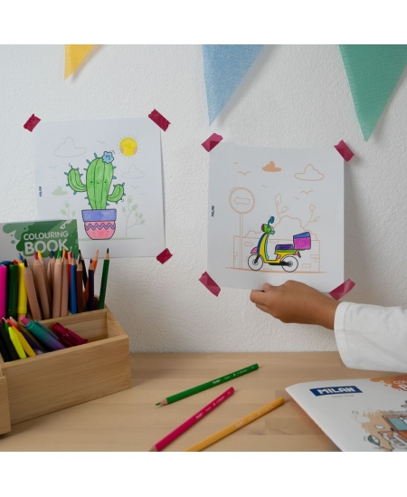 Krāsojamā grāmatiņa MILAN Let´s Go Trip