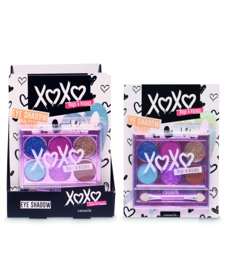 Acu ēnu palete CASUELLE Xoxo Apskāvieni un skūpsti