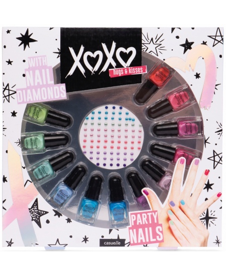 Nagu laku komplekts CASUELLE Xoxo, 12 krāsas