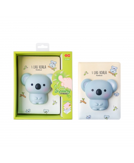 Piezīmju grāmatiņa SQUISHY Koala, 128 lapas