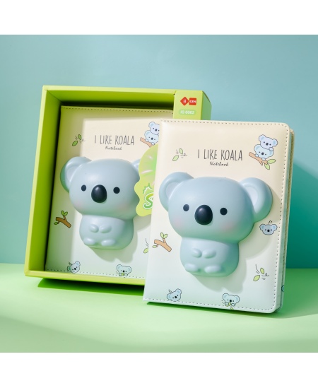 Piezīmju grāmatiņa SQUISHY Koala, 128 lapas