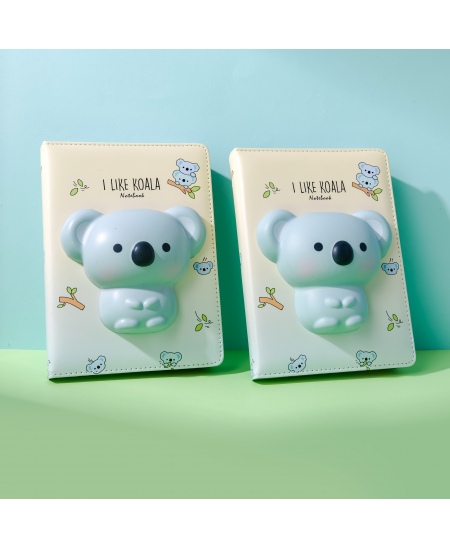 Piezīmju grāmatiņa SQUISHY Koala, 128 lapas