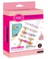 Aproču izgatavošanas komplekts LITTLE PRINCESS Pērles un ziedi, 5 gab.