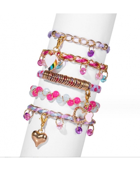 Aproču izgatavošanas komplekts LITTLE PRINCESS Ķēdītes un sirsniņas, 5 gab.