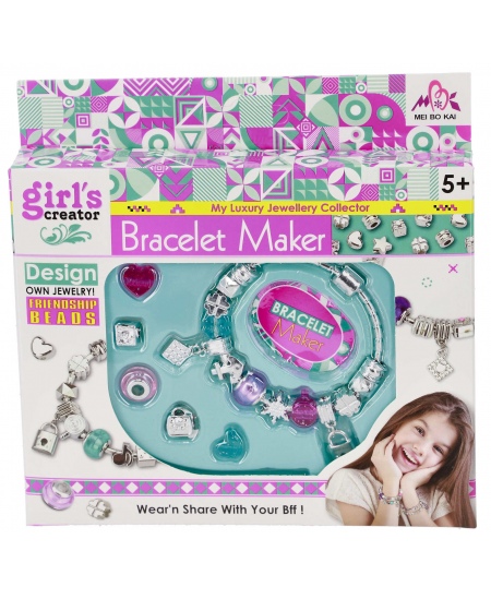 Mini rokassprādžu izgatavošanas komplekts GIRLS CREATOR Pandora