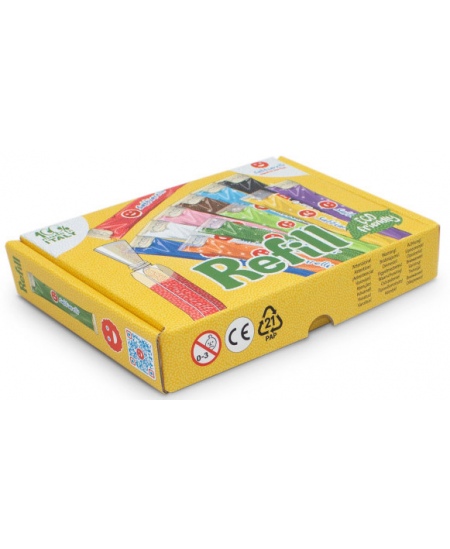 Smilšu komplekts albumiem SABBIARELLI, 12 krāsas, 50 g katra