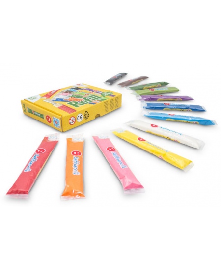 Smilšu komplekts albumiem SABBIARELLI, 12 krāsas, 50 g katra