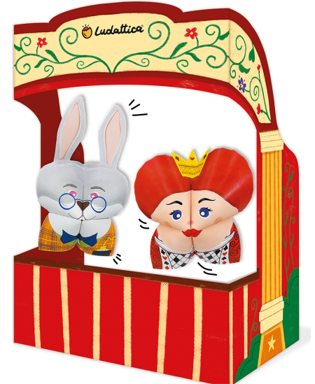 Origami teātra komplekts LUDATTICA Alise brīnumzemē