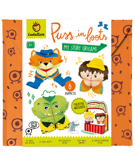 Origami teātra komplekts LUDATTICA Runcis zābakos