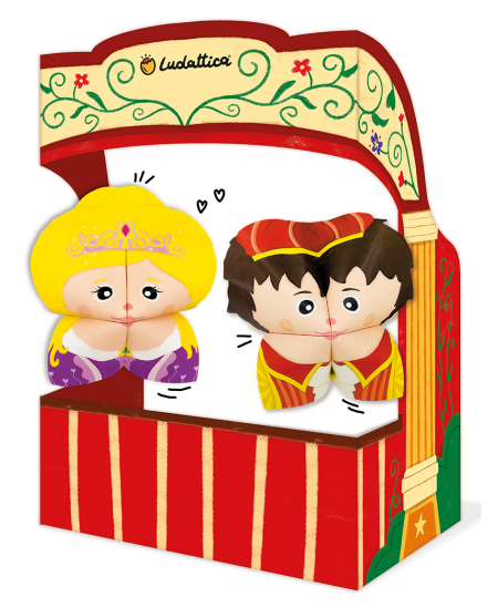 Origami teātra komplekts LUDATTICA Runcis zābakos