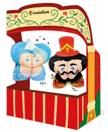 Origami teātra komplekts LUDATTICA Pinokio