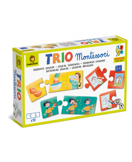 Montesori spēle-loģikas puzle LUDATTICA Pirms un pēc (3+)