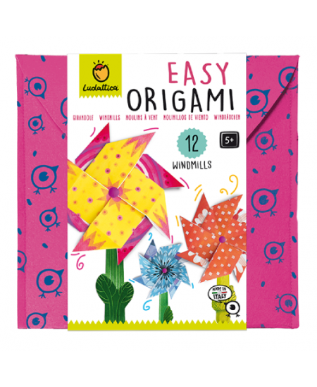 Origami komplekts LUDATTICA Vējdzirnavas