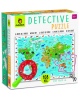 Detektīvpuzle LUDATTICA Dzīvnieku karte, 108 detaļas