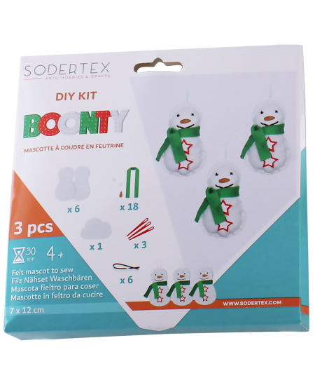 Šūšanas komplekts SODERTEX Sniegavīri, 3 gab.