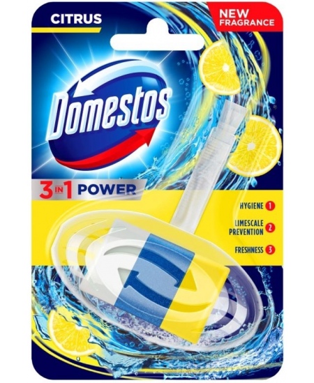 Gaisa atsvaidzinātājs tualetes podam DOMESTOS Citrus, 40g