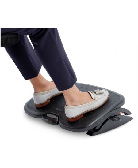 Kāju balsts KENSINGTON® SMARTFIT® SOLEMATE™ PLUS, melnā krāsā