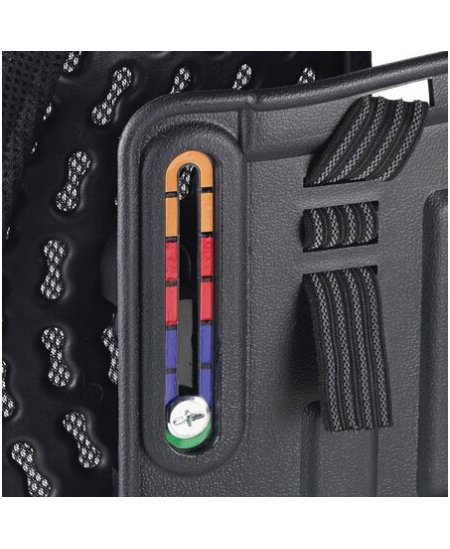 Muguras balsts KENSINGTON® SMARTFIT® CONFORM™, melnā krāsā