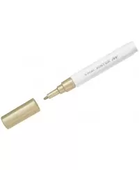 Permanentinis žymeklis PILOT SILVER EXTRA FINE, apvali galvutė, 0,5-1 mm, geltonas (aukso sp.)