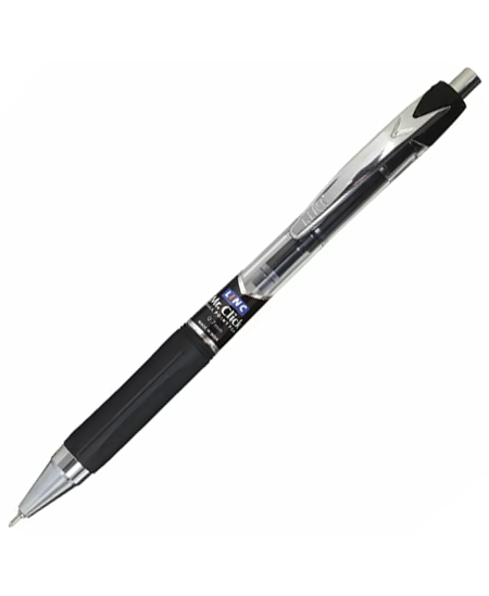 Automātiska gēla pildspalva LINC Mr. Click, 0,7 mm, melna