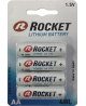 Baterijas ROCKET Lithium FR6 (AA), litija, 4 gab.
