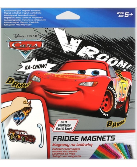 Magnētiņu radošais komplekts DISNEY Cars