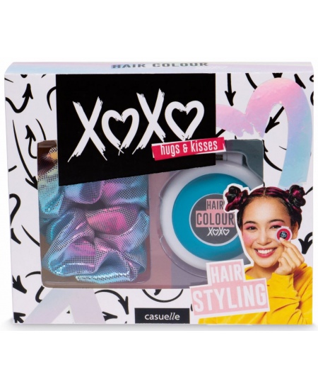 Matu krīta un gumijas komplekts CASUELLE Xoxo Zils