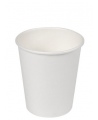 Papīra kafijas krūzītes, 120 ml, baltas, 50 gab.