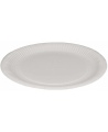 Vienreizlietojamie papīra šķīvji, 23 cm, balti, 100 gab.
