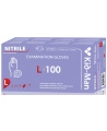 Vienreizlietojamie nitrila cimdi KID-MAN, L izmērs, 100 gab.
