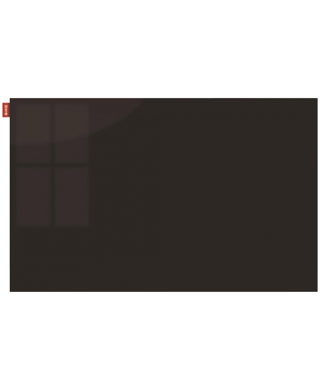 Magnētiskā stikla tāfele MEMOBE, 200x100 cm, melna