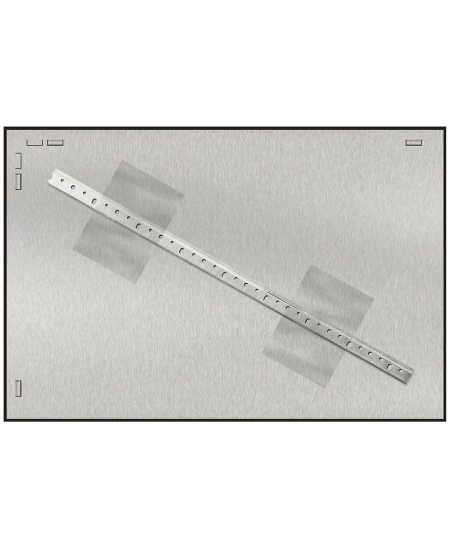 Magnētiskā stikla tāfele MEMOBE, 100x100 cm, melna
