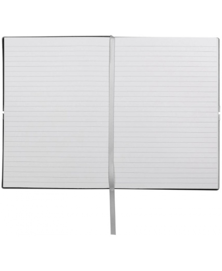 Piezīmju blociņš BOSS ELEGANCE, A5, līniju, pelēks