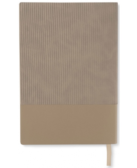 Piezīmju grāmatiņa FLAF, A5, punktiņi, eko āda, krēmkrāsas