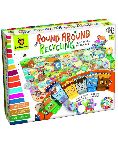 Galda spēle LUDATTICA Agenda 2030 Šķirojam un pārstrādājam