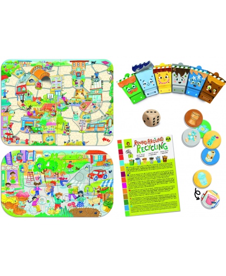 Galda spēle LUDATTICA Agenda 2030 Šķirojam un pārstrādājam