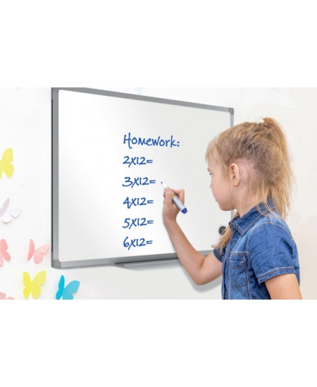 Magnētiskā tāfele NOBO, 90x60 cm, balta