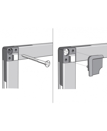 Magnētiskā tāfele NOBO, 120x90 cm, balta