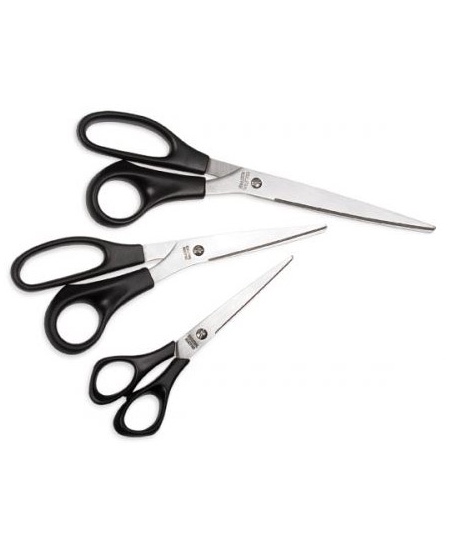 Šķēres ar plastmasas rokturiem FORPUS, 25 cm