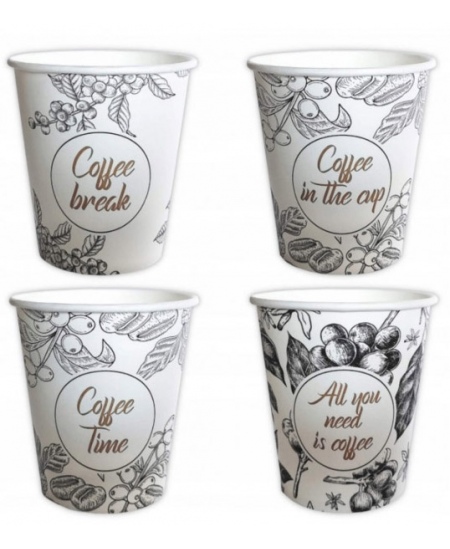 Papīra krūzītes ALL YOU NEED, 300 ml, 50 gab.