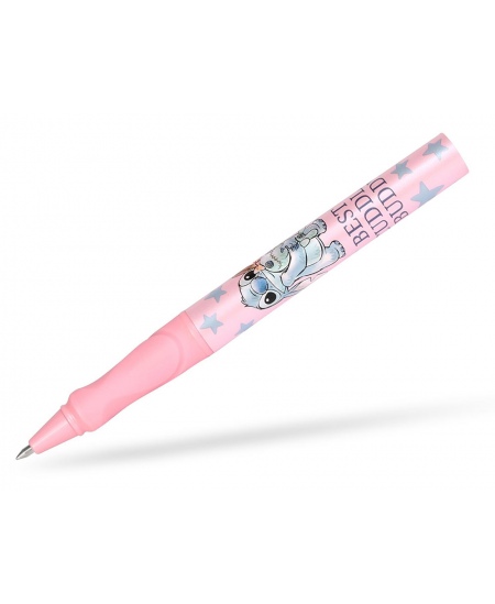 Bērnu gēla pildspalva ar vāciņu DISNEY Stitch Pastel