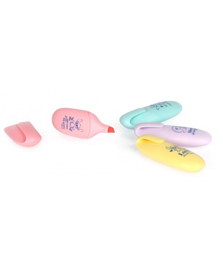 Bērnu marķieru komplekts DISNEY Stitch Pastel, 4 krāsas