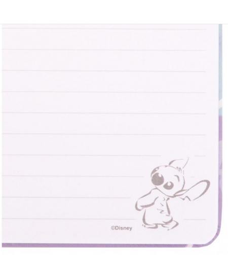Piezīmju grāmatiņa ar gumiju DISNEY Stitch Pastel Nr.3, A5, līnija, 80 lapas