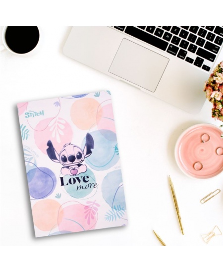 Burtnīca rūtiņās DISNEY Stitch Pastel Nr. 1, A4, 60 lapas