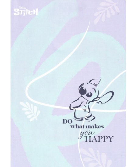 Burtnīca rūtiņās DISNEY Stitch Pastel Nr. 2, A4, 60 lapas